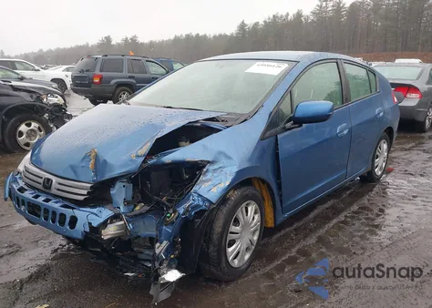 2010 Honda Insight Lx z USA, uszkodzony, nr VIN JHMZE2H55AS013674